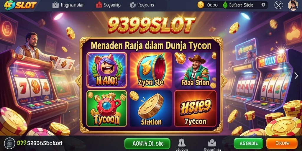 Screenshot 9399SLOT menampilkan gameplay seru dan grafis memukau.