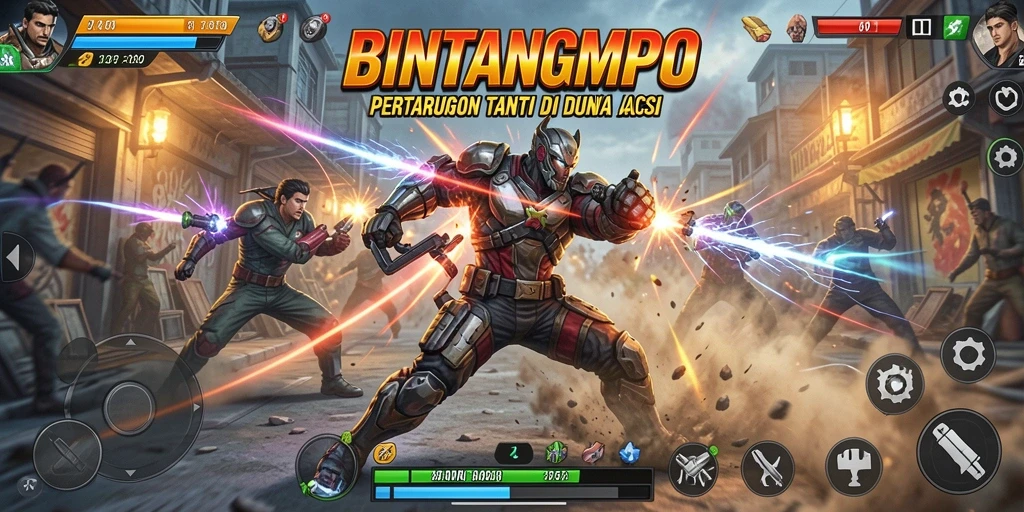 Screenshot gameplay BINTANGMPO yang menampilkan aksi seru dan mendebarkan.