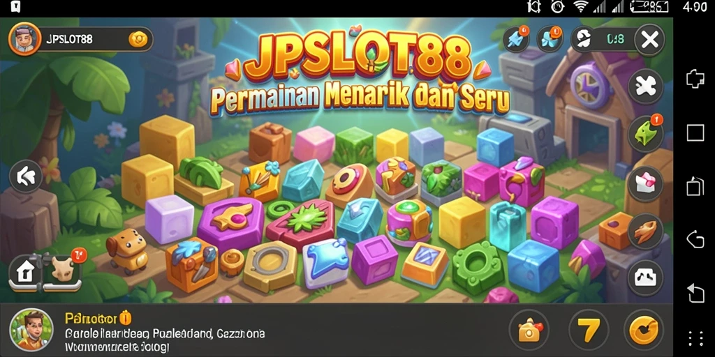 Gameplay menarik JPSLOT88 dengan tantangan puzzle seru.
