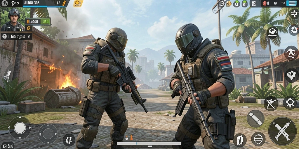 Tangkapan layar gameplay JUDOL303 yang intens dan mengasyikkan.